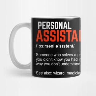 Personal Assistant Definition Gift Mug